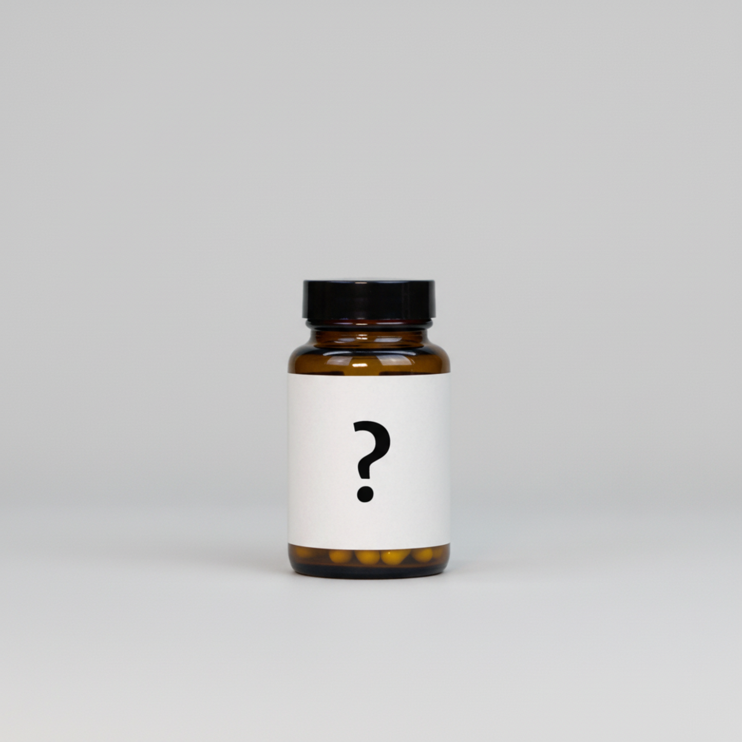 Supplement potje op grijze ondergrond